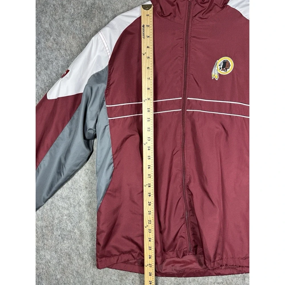Vintage Dunbrooke Washington Redskins SI Windbreaker Jacket Mens L NFL